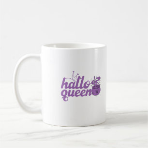 Cute Halloween, Halloween Queen, Halloqueen, Retro Coffee Mug