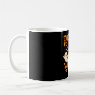 Cute Halloween Hamster Pumpkin Ghost Design_1 Coffee Mug