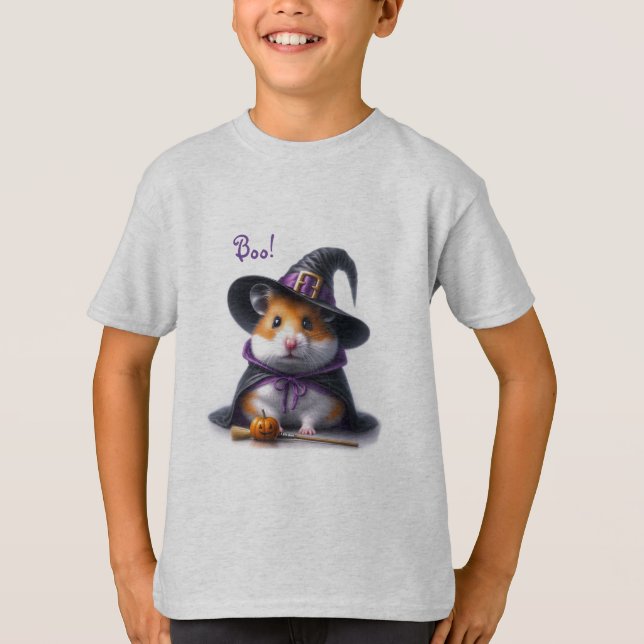 Cute Halloween Hamster Shirt (Front)