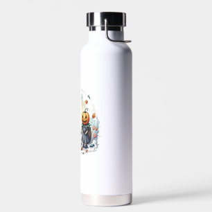 Cute Halloween Hedgehogs Costume Water Bottle