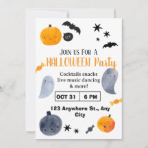 Cute Halloween Invitation | Kids & Family