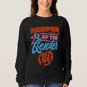 Cute Halloween Keeper of the Gender Reveal Baby An Sweatshirt