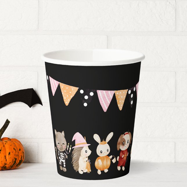 Cute Halloween Kids Costume Party Paper Cups (Creator Uploaded)
