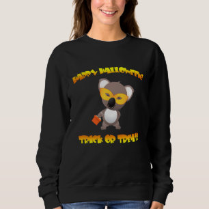 Cute Halloween Koala Bear Happy Halloween Trick Or Sweatshirt
