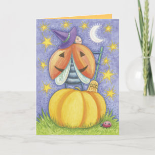 Cute Halloween Ladybug Cards