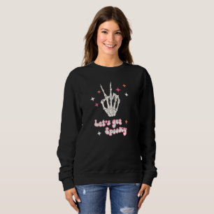 Cute Halloween Let's Get Spooky Sweatshirt
