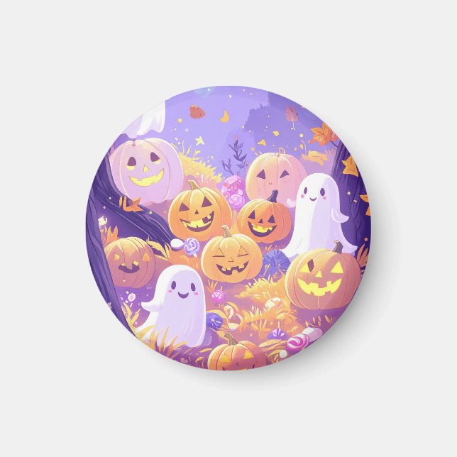  Cute Halloween  Magnet (Front)