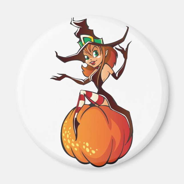 Cute Halloween Magnet (Front)