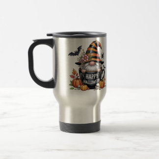 Cute Halloween Mug with Elf in Coffee Cup | Happy