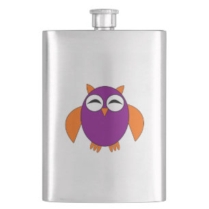 Cute Halloween Owl Flasks