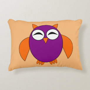 Cute Halloween Owl Pillow