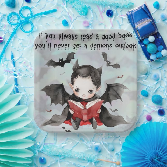 Cute Halloween! 👻 Paper Plate (Party)