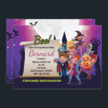 Cute Halloween Party Invitation<br><div class="desc">Add your party details to this kids Halloween birthday party invitation by clicking on the "Personalise" button above.</div>