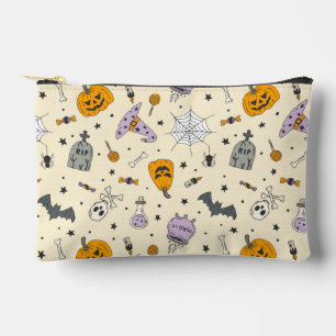 Cute Halloween Pattern Accessory Pouch