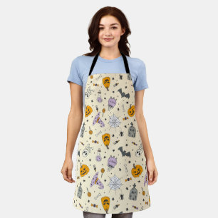Cute Halloween Pattern Apron