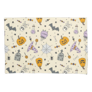 Cute Halloween Pattern Pillowcase