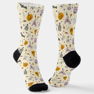 Cute Halloween Pattern Socks