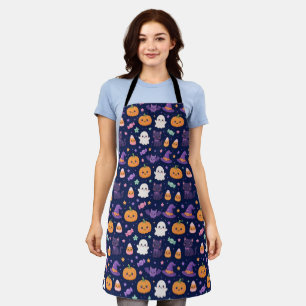 Cute Halloween patterned  Apron