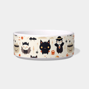 Cute Halloween pet bowl