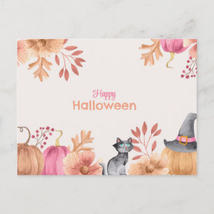 Cute Halloween Postcard
