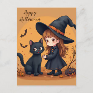 Cute Halloween Postcards