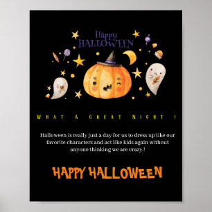 cute Halloween Poster