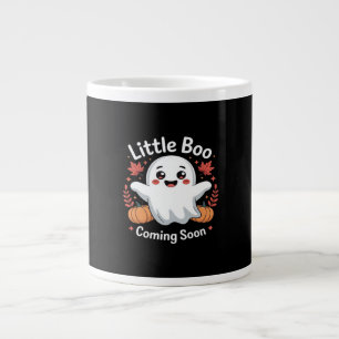 Cute Halloween Pregnancy Announcement Large Coffee Mug