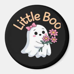 Cute Halloween Pregnancy Announcement Magnet