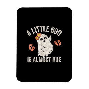 Cute Halloween Pregnancy Announcement Magnet