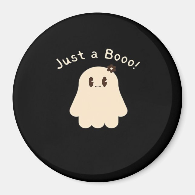 Cute Halloween Pregnancy Announcement Magnet (Front)