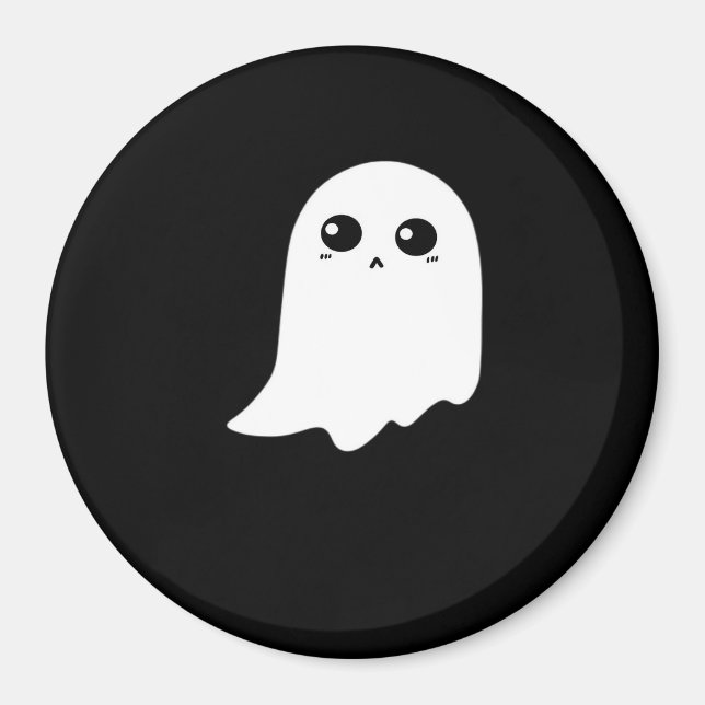 Cute Halloween Pregnancy Announcement Magnet (Front)