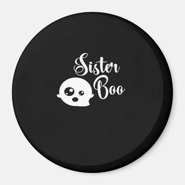 Cute Halloween Pregnancy Announcement Magnet (Front)