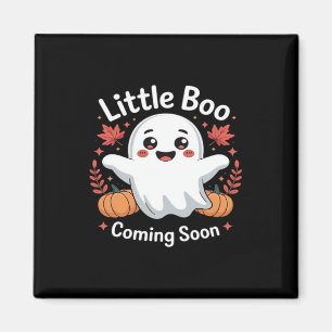 Cute Halloween Pregnancy Announcement Magnet