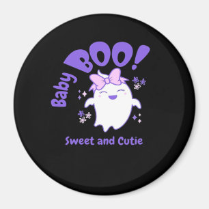 Cute Halloween Pregnancy Announcement Magnet