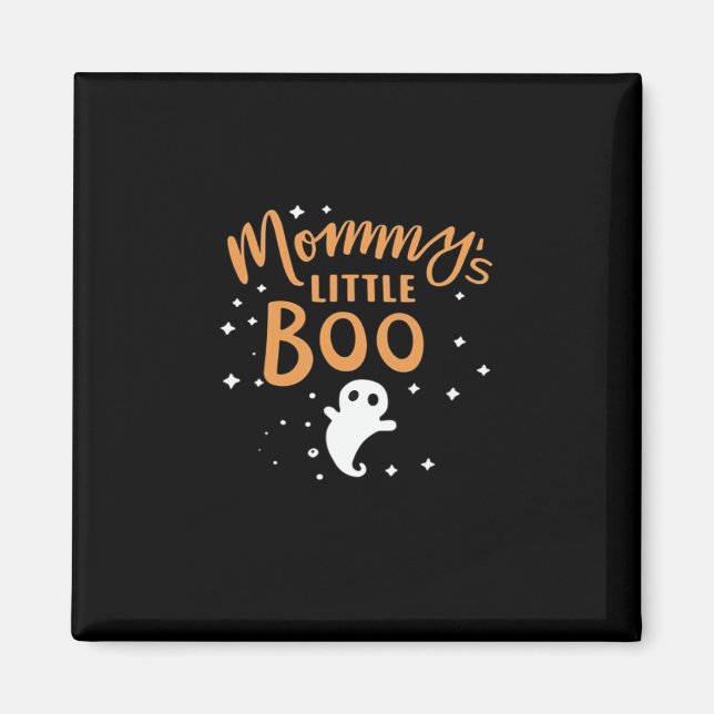 Cute Halloween Pregnancy Announcement Magnet (Front)