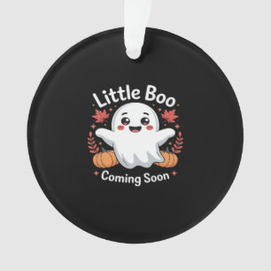 Cute Halloween Pregnancy Announcement Ornament