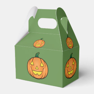 Cute Halloween Pumpkin Favour Box