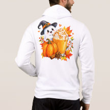 Cute Halloween Pumpkin Ghost
