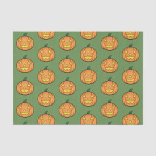 Cute Halloween Pumpkin Tissue Paper