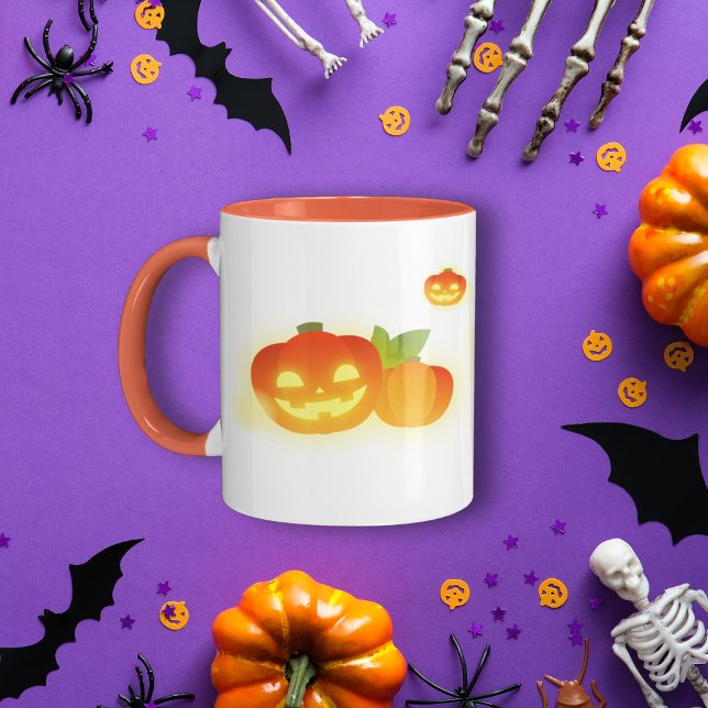 Cute Halloween Pumpkins Mug (Creator Uploaded)