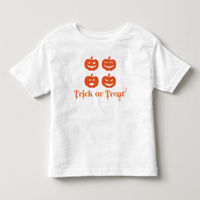 Cute Halloween Pumpkins Shirt (Front)