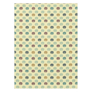 Cute Halloween pumpkins Tablecloth