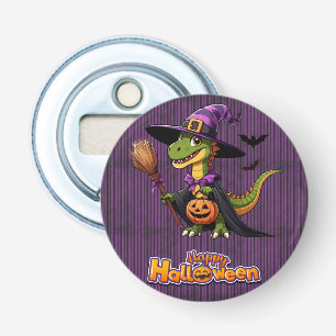 Cute Halloween Raptor/Dinosaur Witch Bottle Opener