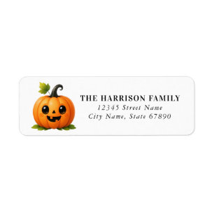 Cute Halloween Return Address Labels