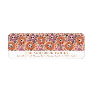 Cute Halloween Return Address Labels