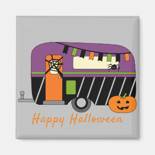 Cute Halloween RV Magnet