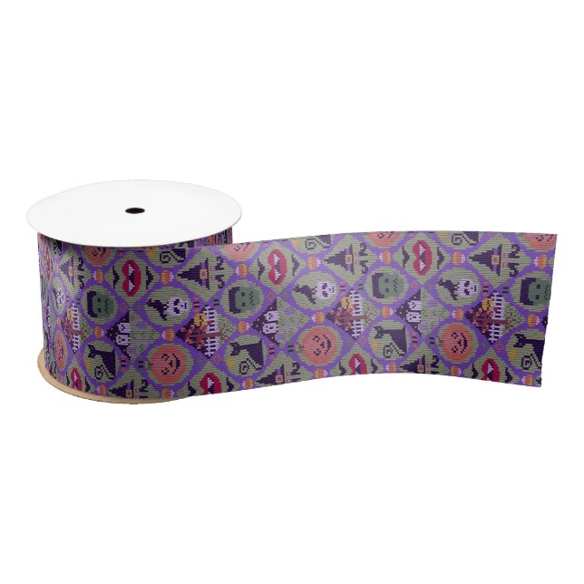 Cute Halloween Satin Ribbon (Spool)