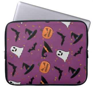 Cute Halloween Seamless Pattern Laptop Sleeve