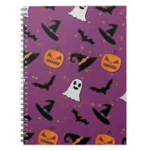 Cute Halloween Seamless Pattern