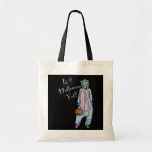 Cute Halloween Skeleton Trick or Treat Bag